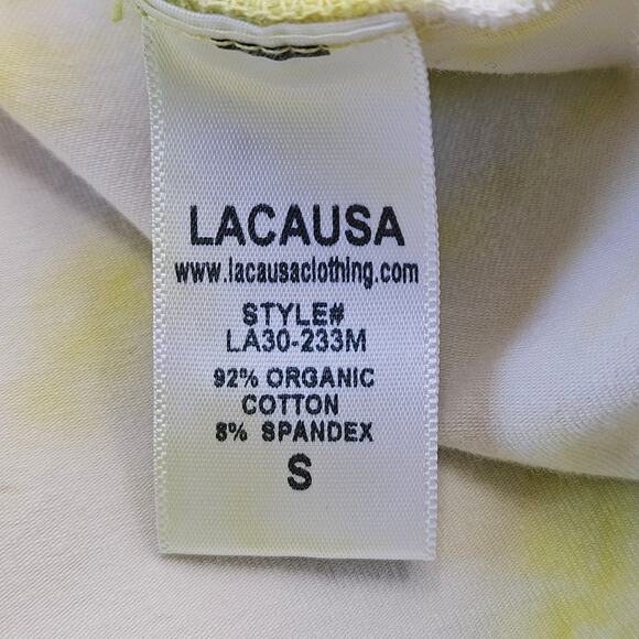 Anthropologie x LACAUSA‎ Luna Unitard Green Tie Dye Size Small - Picture 4 of 9